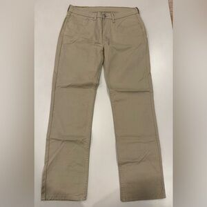 Levi's Beige 514 Straight-Leg Jeans